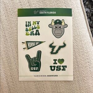 University of South Florida Sticker Set